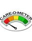 careometer sticker oval