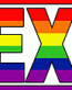 COEXIST Pride Sticker