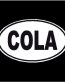 Cola Oval Decal