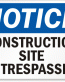 Construction Safety Signs and Labels 20