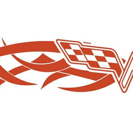 Corvette Tribal Auto Side Graphics (Pair)