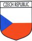 Czech Republic Flag Crest Decal Sticker