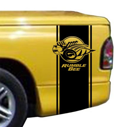 DODGE RUMBLE BEE TRUCK STRIPE COMBO DECAL KIT