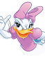 donald duck daisy duck disney cartoon sticker 04