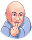 dr evil funny tv show sticker 15
