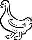 Duck Vinyl Car or WALL Decal Stickers 02
