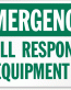 Emergency Chemical Hazard Sign