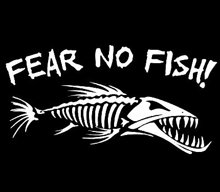 fear no fish die cut decal 3