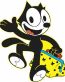 Felix the Cat Digital Diecut Decal Stickers 03