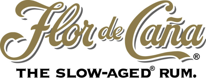 flor de cana logo sticker