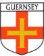 Guernsey Flag Crest Decal Sticker