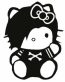 Hello K Emo Punk Decal