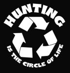 Hunting Circle of Life Vinyl Decal Sticker