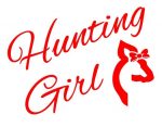 Hunting Girl with Doe Decal