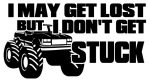 I Dont Get Stuck Vinyl Car Decal