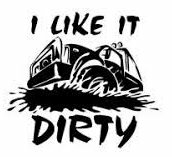 I LIKE IT DIRTY 4X4 DIE CUT DECAL