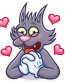 itchy and scratchy funny cartoon sticker 8