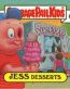 JESS Desserts Funny Sticker Name Decal