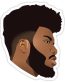 KHALID RAP MUSIC ALBUM COVER STICKER 3