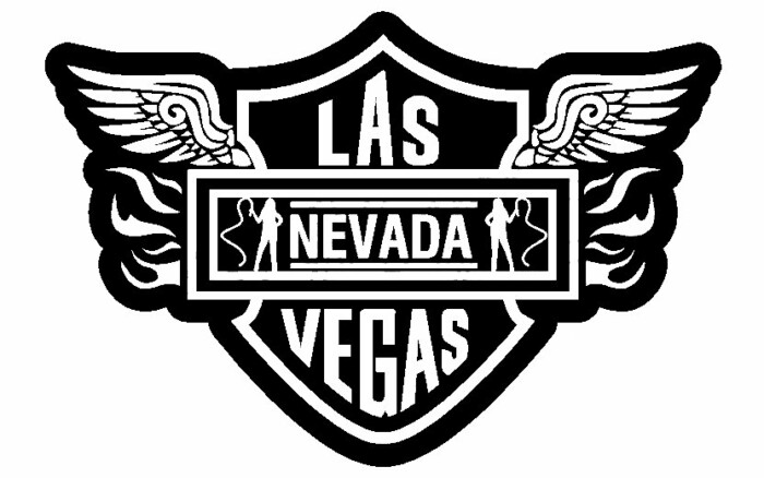 Las Vegas LV Oval Bumper Sticker 