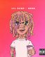 LIL PUMP RAP MUSIC ALBUM COVER STICKER 2