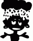 Little Big Man Die Cut Car Decal