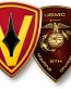 marine coin design sticker 3