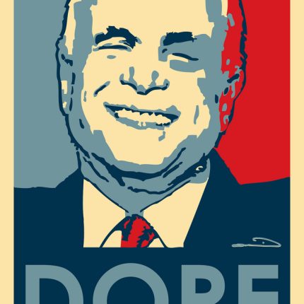 McCain Dope Sticker