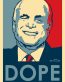 McCain Dope Sticker