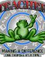 PEACE FROG TEACHER STICKER
