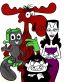 R&B Boris and Natahsa Sticker