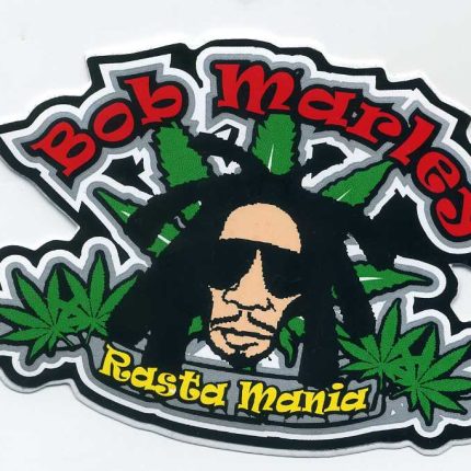 Rasta Mania Bob Marley Sticker