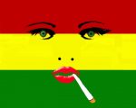 Rasta Reggae Wallpaper Sticker Decals 07