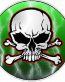 SKULL CIRCULAR FILLS Lightning Green