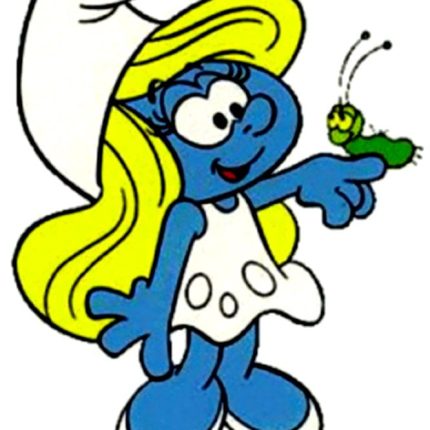 Smurfette decal 2