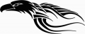 tribal bird decal 34