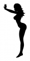 Trucker Girl Decal10