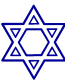 Star of David Decal