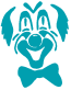 Clown Face decal