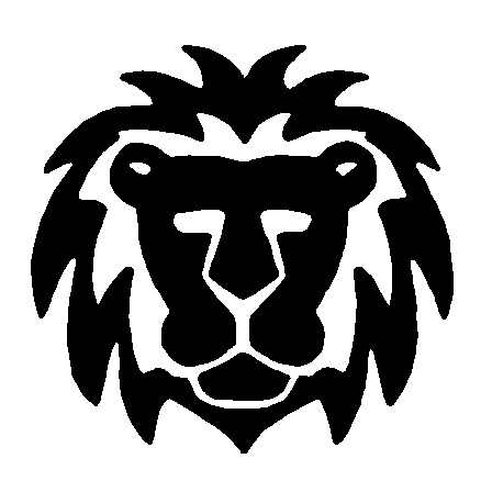 961 Lion Head 2 Auto Decal