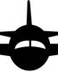 AirBus Silhouette Sticker