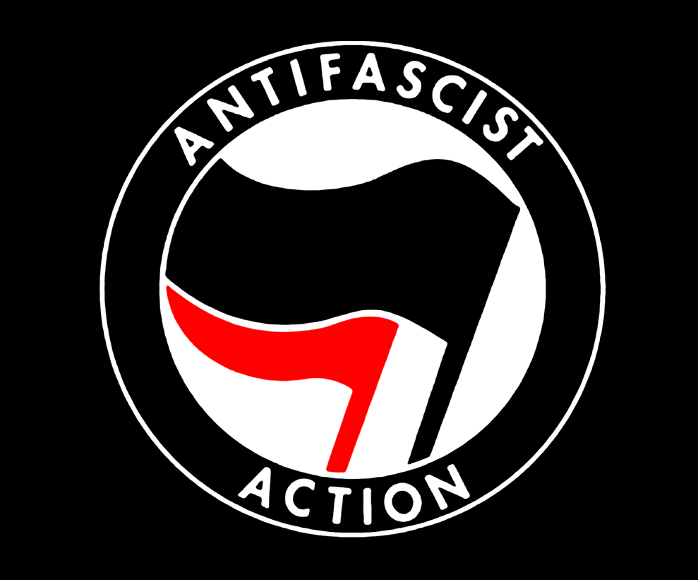 anti-fascist-action-anti-racism-round sticker - Pro Sport Stickers