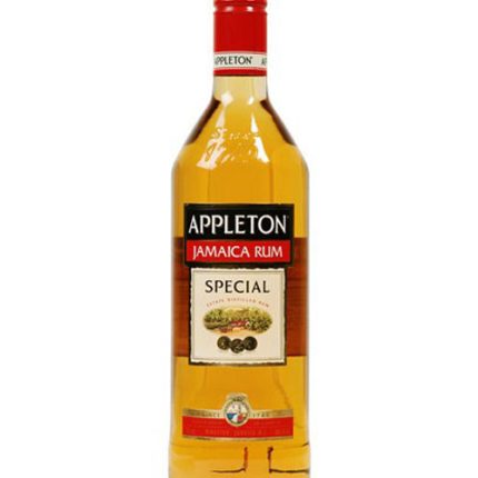 appleton jamaica special rum bottle shaped sticker 2