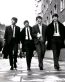 Beatles 2 Color Band Sticker
