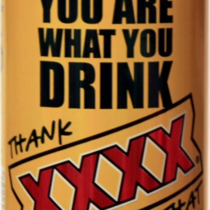 Castlemaine Xxxx Beer Can Sticker