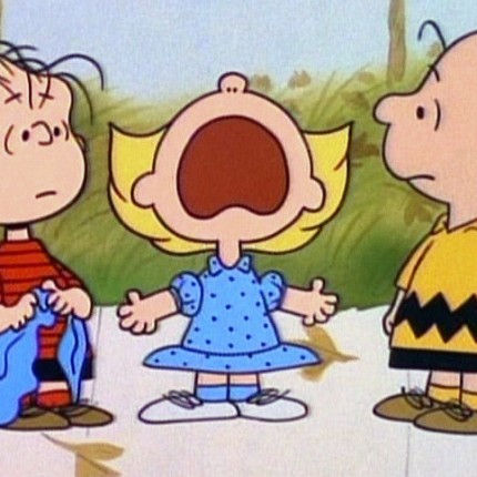 Charlie Brown Linus and Sally Color Decal