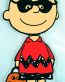 Charlie Brown Peanuts Gang Sticker Trick or Treat MASK