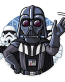 darth vader come to the dark side sticker 5