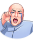 dr evil funny tv show sticker 6