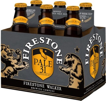 Firestone Pale 31 six pack sticker